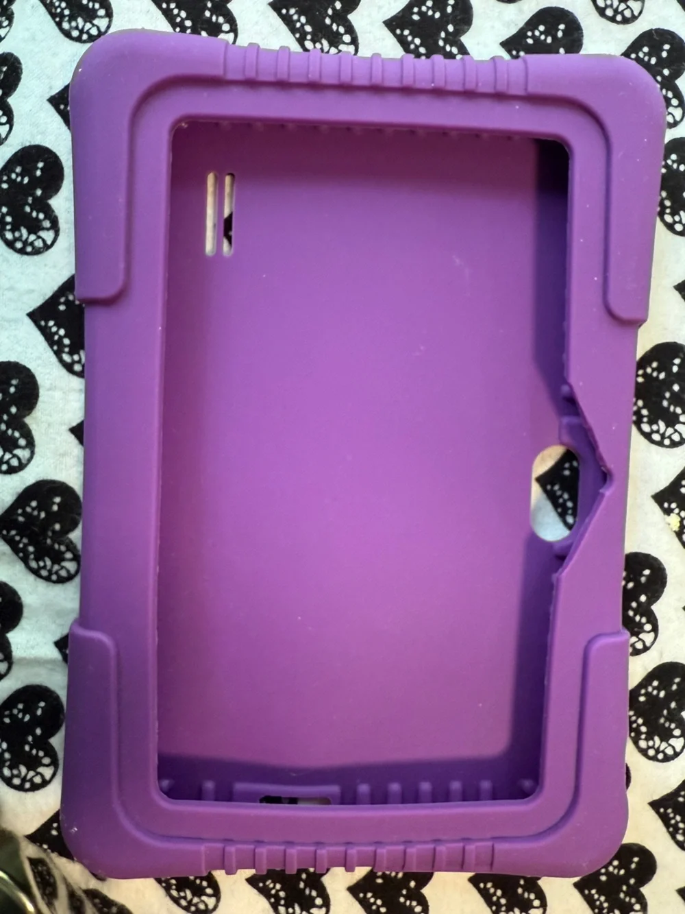 Purple Shockproof Tablet Case - Durable Silicone Cover